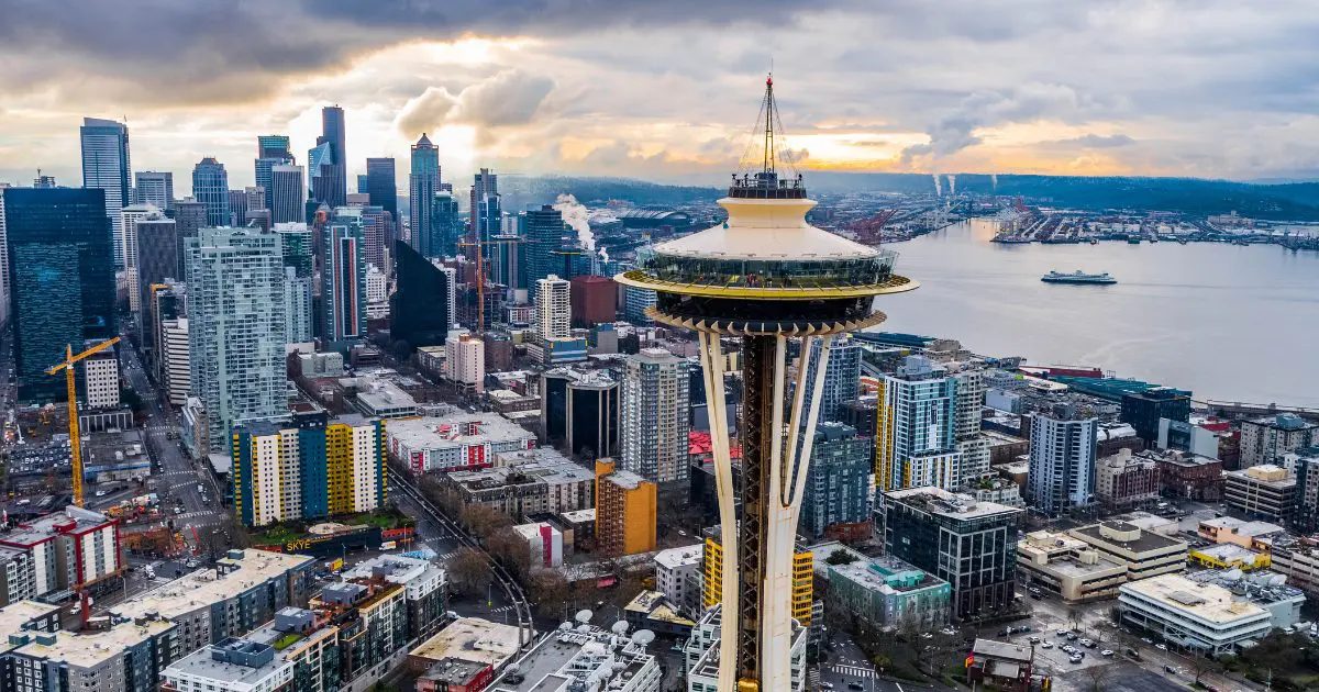 Seattle, Washington skyline with the Space Needle